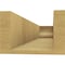 Ekena Millwork 6in. W x 4in. H x 24in. L Garner Woodgrain TimberThane Rafter Tail, Primed Tan RFTUR06X04X24GARRCPR - alternate 4